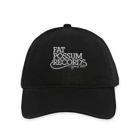 Fat Possum Text Hat Black